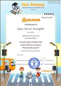Диплом за подготовку победителей всероссийского конкурса "Безопасная дорога" Диплом за подготовку победителей всероссийского конкурса "Безопасная дорога"
